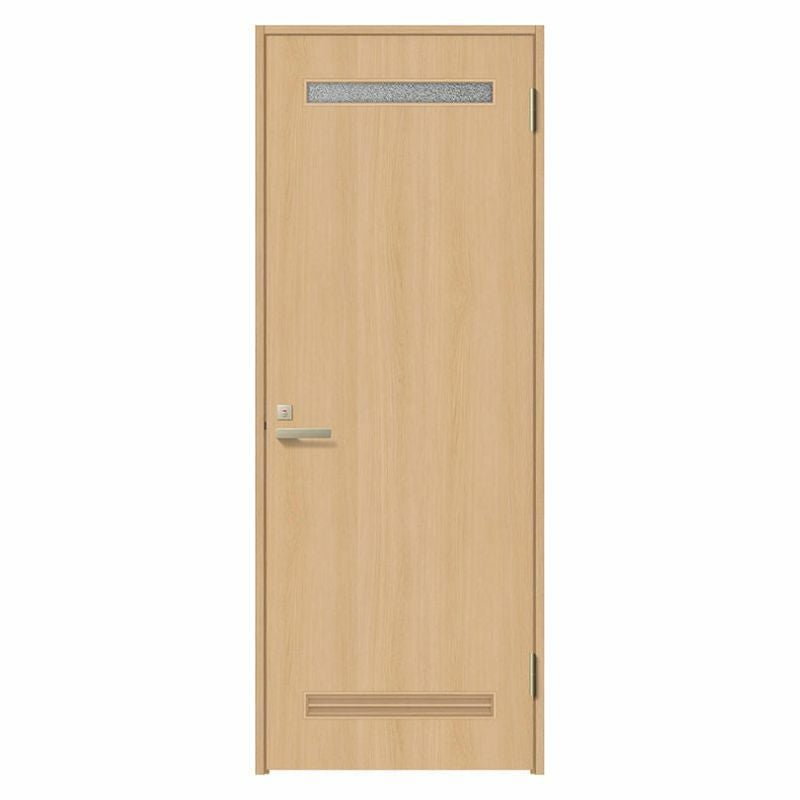 トイレドア 特注 オーダーサイズ ラシッサS LYA ケーシング付枠 W597~957×H1740～2425mm リクシル LIXIL 明かり窓付 錠付き 屋内 オーダー 建具 ドア 木製 おしゃれ 室内ドア 交換 リフォーム DIY 【リフォームおたすけDIY】