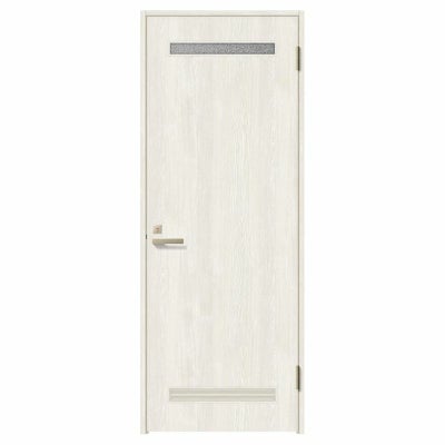 トイレドア 特注 オーダーサイズ ラシッサS LYA ノンケーシング枠 W597~957×H1740～2425mm リクシル LIXIL 明かり窓付 錠付き 屋内 オーダー 建具 ドア 木製 おしゃれ 室内ドア 交換 リフォーム DIY 【リフォームおたすけDIY】