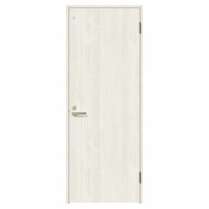 トイレドア 特注 オーダーサイズ ラシッサS LAC ノンケーシング枠 W597~957×H1740～2425mm リクシル LIXIL 明かり窓付 錠付き 屋内 オーダー 建具 ドア 木製 おしゃれ 室内ドア 交換 リフォーム DIY 【リフォームおたすけDIY】