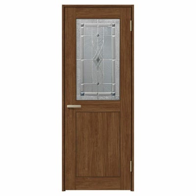 室内ドア 特注 オーダーサイズ ラシッサS 標準ドア LWB ケーシング付枠 W648～957×H2003～2163mm ステンドガラス入りドア 錠付き/錠なし リクシル LIXIL 屋内 オーダー 建具 ドア 木製 おしゃれ 室内ドア 交換 リフォーム DIY 【リフォームおたすけDIY】