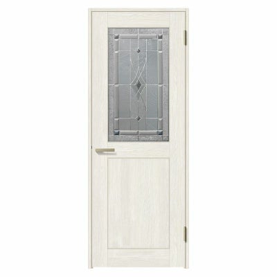 室内ドア 特注 オーダーサイズ ラシッサS 標準ドア LWB ノンケーシング枠 W648～957×H2003～2163mm ステンドガラス入りドア 錠付き/錠なし リクシル LIXIL 屋内 オーダー 建具 ドア 木製 おしゃれ 室内ドア 交換 リフォーム DIY 【リフォームおたすけDIY】