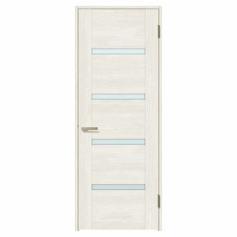 室内ドア 特注 オーダーサイズ ラシッサS 標準ドア LGR ノンケーシング枠 W597～957×H1740～2425mm ガラス入りドア 錠付き/錠なし リクシル LIXIL 屋内 オーダー 建具 ドア 木製 おしゃれ 室内ドア 交換 リフォーム DIY 【リフォームおたすけDIY】