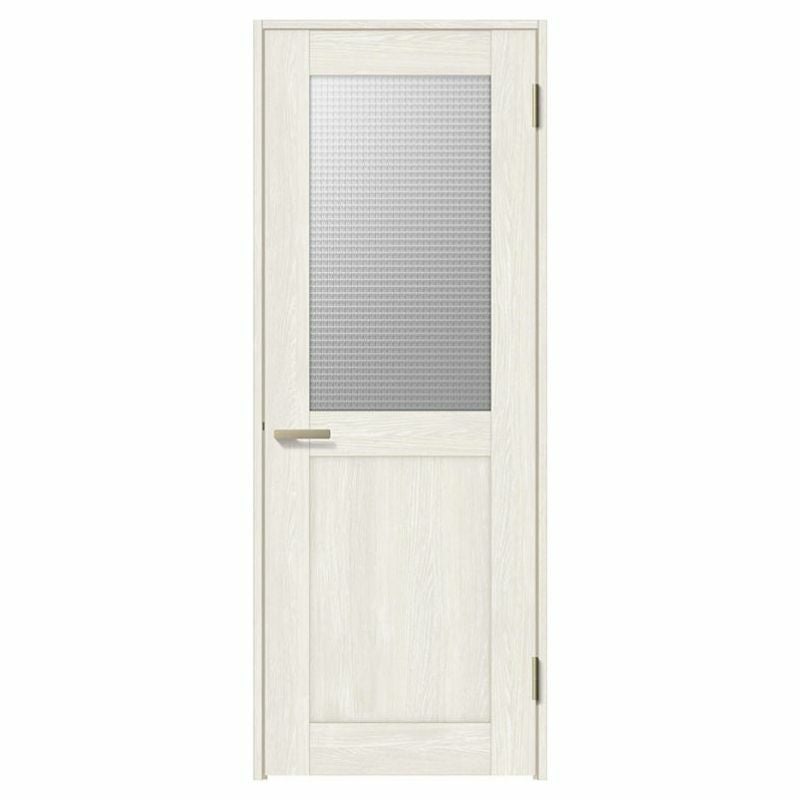 室内ドア 特注 オーダーサイズ ラシッサS 標準ドア LGH ノンケーシング枠 W597～957×H1740～2425mm ガラス入りドア 錠付き/錠なし リクシル LIXIL 屋内 オーダー 建具 ドア 木製 おしゃれ 室内ドア 交換 リフォーム DIY 【リフォームおたすけDIY】