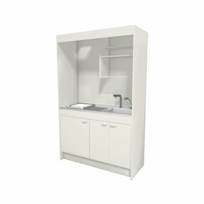 LIXIL ミニキッチン フルユニット 飲料用電気温水器タイプ 間口105cm(1050mm) IHヒーター100V DMK10LKWC(1/2)F100(R/L) 電気温水器セット付で注文可能 コンパクトキッチン 流し台 リフォーム