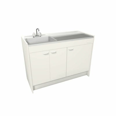 LIXIL ミニキッチン ハーフユニット 扉タイプ 間口90cm(900mm) コンロなし DMK09HEW(B/E)(1/2)NN◆(R/L) コンパクトキッチン 流し台 リフォーム