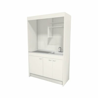 LIXIL ミニキッチン フルユニット 扉タイプ 間口120cm(1200mm) コンロなし DMK12PEW(B/E)(1/2)NN(R/L) コンパクトキッチン 流し台 リフォーム