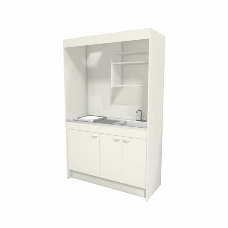 LIXIL ミニキッチン フルユニット 扉タイプ 間口90cm(900mm) IHヒーター100V DMK09LEW(B/E)(1/2)F100(R/L) コンパクトキッチン 流し台 リフォーム