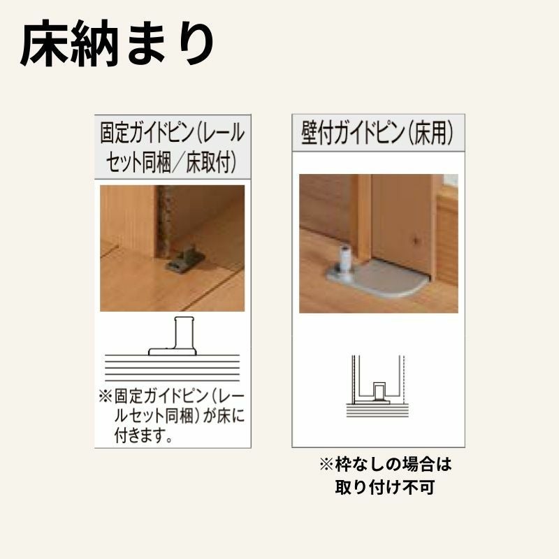 リクシル 室内引戸 片引き戸 標準タイプ アウトセット方式 固定枠なし