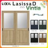 室内引戸 引き違い戸 2枚建 Vレール方式 ラシッサ D ヴィンティア LGH ケーシング付枠 1620/1820 リクシル トステム 引違い戸 ドア 引き戸 LIXIL/TOSTEM リビング建材 室内建具 戸 扉 ドア リフォーム DIY