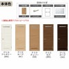 ランマ付 室内ドア ラシッサS LYB ケーシング付枠 0724 W780×H2400mm 錠付き/錠なし リクシル LIXIL ランマ ドア 屋内 セミオーダー 建具 ドア 木製 おしゃれ 室内ドア 交換 リフォーム DIY 【リフォームおたすけDIY】 6枚目