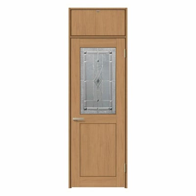 ランマ付 室内ドア ラシッサS LWB ケーシング付枠 0724 W780×H2400mm ステンドガラス入りドア 錠付き/錠なし リクシル LIXIL 屋内 セミオーダー 建具 ドア 木製 おしゃれ 室内ドア 交換 リフォーム DIY 【リフォームおたすけDIY】