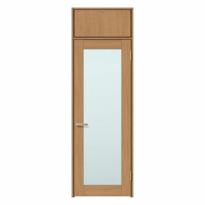 ランマ付 室内ドア ラシッサS LGK ケーシング付枠 0724 W780×H2400mm ガラス入りドア 錠付き/錠なし リクシル LIXIL ランマ ドア 屋内 セミオーダー 建具 ドア 木製 おしゃれ 室内ドア 交換 リフォーム DIY 【リフォームおたすけDIY】