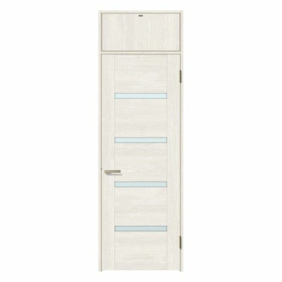 ランマ付 室内ドア ラシッサS LGR ノンケーシング枠 0724 W780×H2400mm ガラス入りドア 錠付き/錠なし リクシル LIXIL ランマ ドア 屋内 セミオーダー 建具 ドア 木製 おしゃれ 室内ドア 交換 リフォーム DIY 【リフォームおたすけDIY】