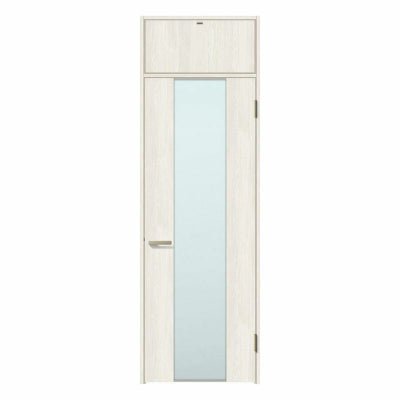 ランマ付 室内ドア ラシッサS LGN ノンケーシング枠 0724 W780×H2400mm ガラス入りドア 錠付き/錠なし リクシル LIXIL ランマ ドア 屋内 セミオーダー 建具 ドア 木製 おしゃれ 室内ドア 交換 リフォーム DIY 【リフォームおたすけDIY】