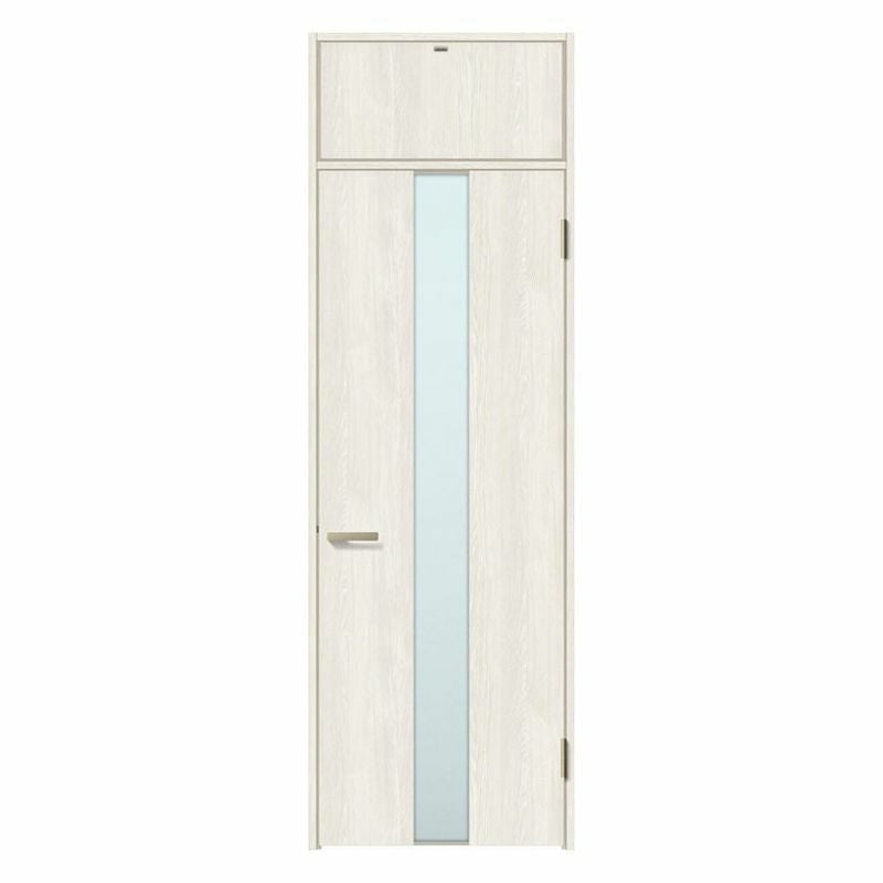 ランマ付 室内ドア ラシッサS LGM ノンケーシング枠 0724 W780×H2400mm ガラス入りドア 錠付き/錠なし リクシル LIXIL ランマ ドア 屋内 セミオーダー 建具 ドア 木製 おしゃれ 室内ドア 交換 リフォーム DIY 【リフォームおたすけDIY】