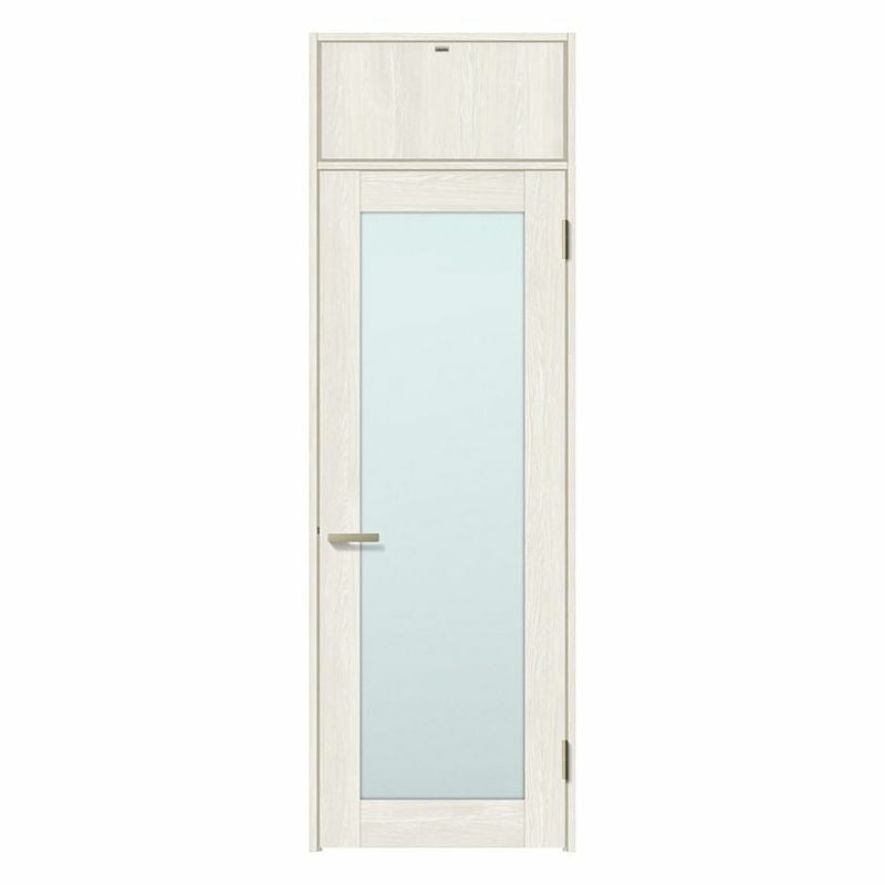 ランマ付 室内ドア ラシッサS LGK ノンケーシング枠 0724 W780×H2400mm ガラス入りドア 錠付き/錠なし リクシル LIXIL ランマ ドア 屋内 セミオーダー 建具 ドア 木製 おしゃれ 室内ドア 交換 リフォーム DIY 【リフォームおたすけDIY】