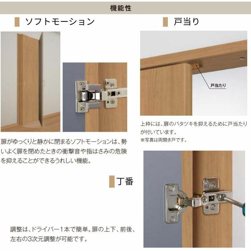 LIXIL クローゼット扉 ドア ラシッサS 両開き戸 LAA ケーシング枠 0720