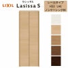 クローゼットドア 2枚 折れ戸 ラシッサS レールタイプ LAE 把手なし ノンケーシング枠 0723/08M23 収納 扉 収納 押し入れ 折戸 LIXIL/TOSTEM リビング建材 室内建具 扉 戸 DIY