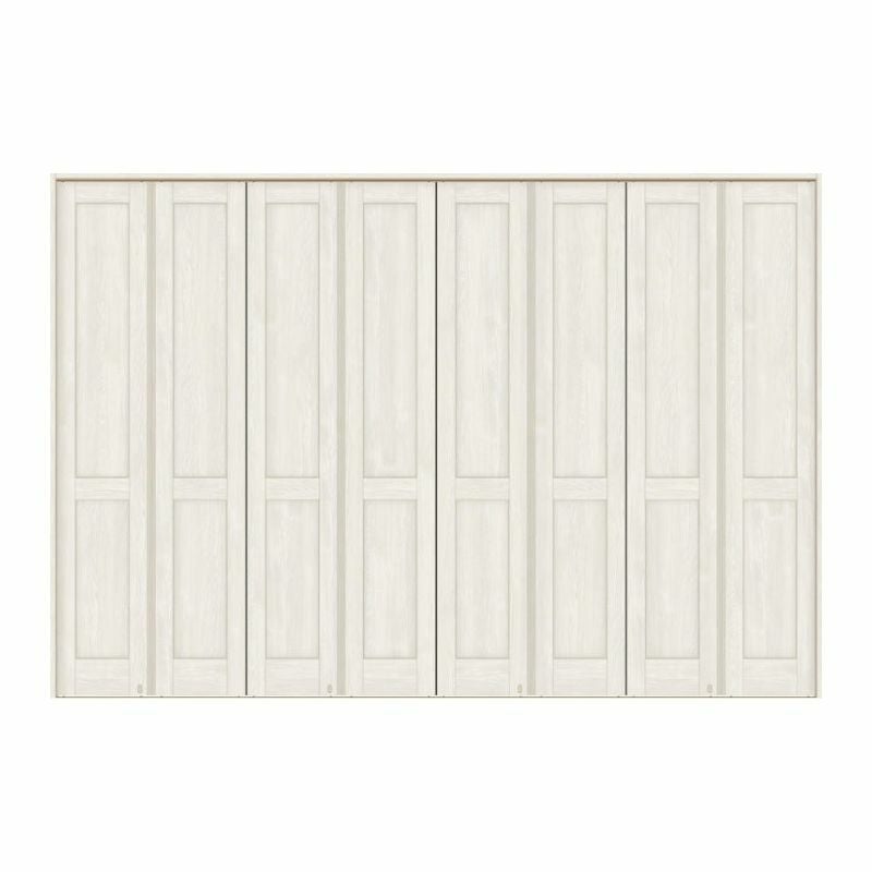 可動間仕切り 8枚建 折れ戸 ラシッサS パネルタイプ LAA ノンケーシング枠 3423 W3386×H2306mm リクシル トステム 室内引き戸 折戸 ドア LIXIL/TOSTEM リビング建材 室内建具 居室ドア 戸 扉 リフォーム DIY