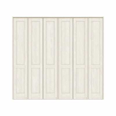 可動間仕切り 6枚建 折れ戸 ラシッサS パネルタイプ LAA ノンケーシング枠 2523 W2550×H2306mm リクシル トステム 室内引き戸 折戸 ドア LIXIL/TOSTEM リビング建材 室内建具 居室ドア 戸 扉 リフォーム DIY