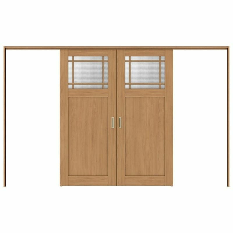 可動間仕切り 引き分け戸 引戸上吊方式 ラシッサS ガラスタイプ LGJ ケーシング付枠 3220/3223 リクシル トステム 室内引き戸 上吊り引分け戸 ドア LIXIL/TOSTEM リビング建材 室内建具 居室ドア 戸 扉 リフォーム DIY