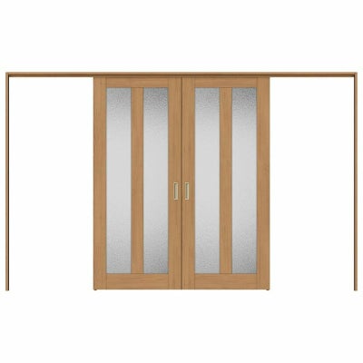 可動間仕切り 引き分け戸 引戸上吊方式 ラシッサS ガラスタイプ LGG ケーシング付枠 3220/3223 リクシル トステム 室内引き戸 上吊り引分け戸 ドア LIXIL/TOSTEM リビング建材 室内建具 居室ドア 戸 扉 リフォーム DIY