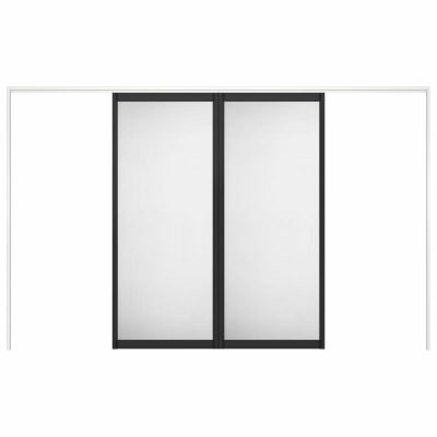 可動間仕切り 引き分け戸 引戸上吊方式 ラシッサS アルミタイプ LZA ノンケーシング枠 3220/3223 リクシル トステム 室内引き戸 上吊り引分け戸 ドア LIXIL/TOSTEM リビング建材 室内建具 居室ドア 戸 扉 リフォーム DIY