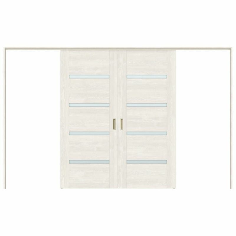 可動間仕切り 引き分け戸 引戸上吊方式 ラシッサS ガラスタイプ LGR ノンケーシング枠 3220/3223 リクシル トステム 室内引き戸 上吊り引分け戸 ドア LIXIL/TOSTEM リビング建材 室内建具 居室ドア 戸 扉 リフォーム DIY