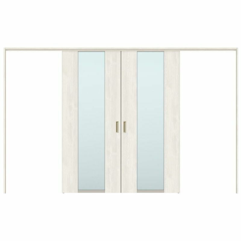 可動間仕切り 引き分け戸 引戸上吊方式 ラシッサS ガラスタイプ LGN ノンケーシング枠 3220/3223 リクシル トステム 室内引き戸 上吊り引分け戸 ドア LIXIL/TOSTEM リビング建材 室内建具 居室ドア 戸 扉 リフォーム DIY