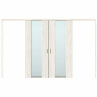 可動間仕切り 引き分け戸 引戸上吊方式 ラシッサS ガラスタイプ LGN ノンケーシング枠 3220/3223 リクシル トステム 室内引き戸 上吊り引分け戸 ドア LIXIL/TOSTEM リビング建材 室内建具 居室ドア 戸 扉 リフォーム DIY