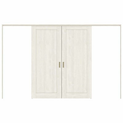 可動間仕切り 引き分け戸 引戸上吊方式 ラシッサS パネルタイプ LAG ノンケーシング枠 3220/3223 リクシル トステム 室内引き戸 上吊り引分け戸 ドア LIXIL/TOSTEM リビング建材 室内建具 居室ドア 戸 扉 リフォーム DIY