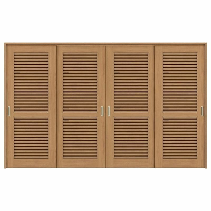 採風 可動間仕切り 引き違い戸 4枚建 引戸上吊方式 ラシッサS 通風タイプ LTA ケーシング付枠 3220/3223 リクシル トステム 室内引き戸 上吊り 引違い戸 LIXIL/TOSTEM リビング建材 室内建具 居室ドア 戸 扉 リフォーム DIY