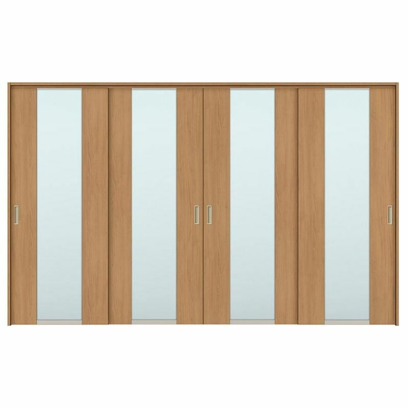 可動間仕切り 引き違い戸 4枚建 引戸上吊方式 ラシッサS ガラスタイプ LGN ケーシング付枠 3220/3223 リクシル トステム 室内引き戸 上吊り 引違い戸 LIXIL/TOSTEM リビング建材 室内建具 居室ドア 戸 扉 リフォーム DIY