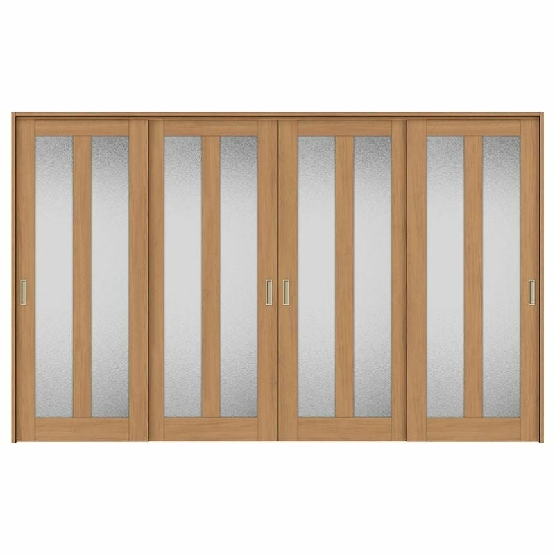 可動間仕切り 引き違い戸 4枚建 引戸上吊方式 ラシッサS ガラスタイプ LGG ケーシング付枠 3220/3223 リクシル トステム 室内引き戸 上吊り 引違い戸 LIXIL/TOSTEM リビング建材 室内建具 居室ドア 戸 扉 リフォーム DIY