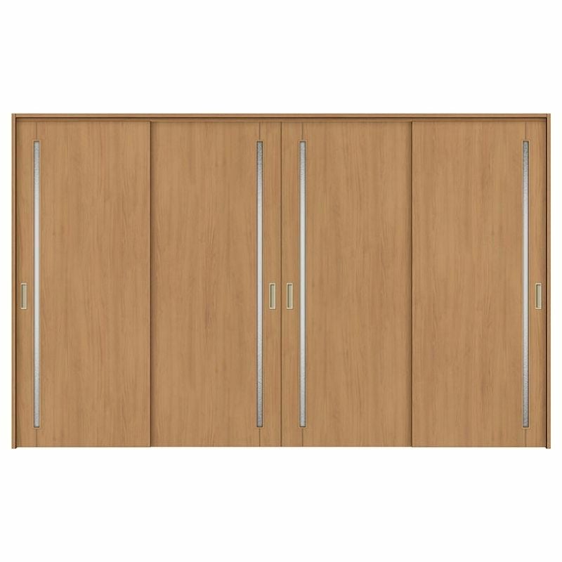 可動間仕切り 引き違い戸 4枚建 引戸上吊方式 ラシッサS ガラスタイプ LGC ケーシング付枠 3220/3223 リクシル トステム 室内引き戸 上吊り 引違い戸 LIXIL/TOSTEM リビング建材 室内建具 居室ドア 戸 扉 リフォーム DIY