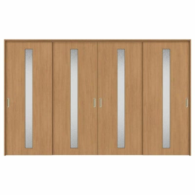 可動間仕切り 引き違い戸 4枚建 引戸上吊方式 ラシッサS ガラスタイプ LGA ケーシング付枠 3220/3223 リクシル トステム 室内引き戸 上吊り 引違い戸 LIXIL/TOSTEM リビング建材 室内建具 居室ドア 戸 扉 リフォーム DIY