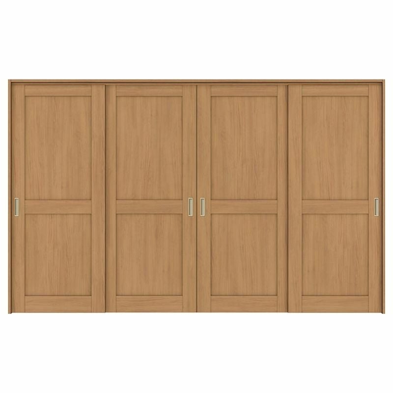 可動間仕切り 引き違い戸 4枚建 引戸上吊方式 ラシッサS パネルタイプ LAH ケーシング付枠 3220/3223 リクシル トステム 室内引き戸 上吊り 引違い戸 LIXIL/TOSTEM リビング建材 室内建具 居室ドア 戸 扉 リフォーム DIY