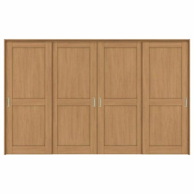 可動間仕切り 引き違い戸 4枚建 引戸上吊方式 ラシッサS パネルタイプ LAH ケーシング付枠 3220/3223 リクシル トステム 室内引き戸 上吊り 引違い戸 LIXIL/TOSTEM リビング建材 室内建具 居室ドア 戸 扉 リフォーム DIY