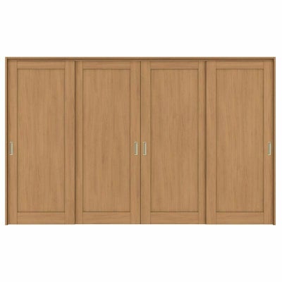 可動間仕切り 引き違い戸 4枚建 引戸上吊方式 ラシッサS パネルタイプ LAG ケーシング付枠 3220/3223 リクシル トステム 室内引き戸 上吊り 引違い戸 LIXIL/TOSTEM リビング建材 室内建具 居室ドア 戸 扉 リフォーム DIY