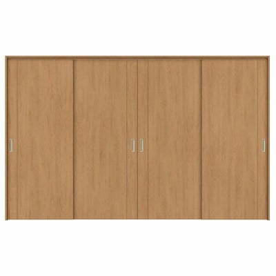 可動間仕切り 引き違い戸 4枚建 引戸上吊方式 ラシッサS パネルタイプ LAC ケーシング付枠 3220/3223 リクシル トステム 室内引き戸 上吊り 引違い戸 LIXIL/TOSTEM リビング建材 室内建具 居室ドア 戸 扉 リフォーム DIY