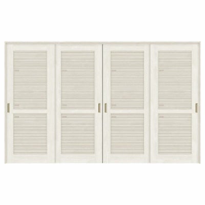 採風 可動間仕切り 引き違い戸 4枚建 引戸上吊方式 ラシッサS 通風タイプ LTA ノンケーシング枠 3220/3223 リクシル トステム 室内引き戸 上吊り 引違い戸 LIXIL/TOSTEM リビング建材 室内建具 居室ドア 戸 扉 リフォーム DIY