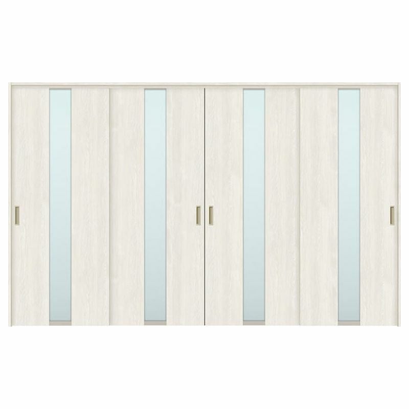 可動間仕切り 引き違い戸 4枚建 引戸上吊方式 ラシッサS ガラスタイプ LGM ノンケーシング枠 3220/3223 リクシル トステム 室内引き戸 上吊り 引違い戸 LIXIL/TOSTEM リビング建材 室内建具 居室ドア 戸 扉 リフォーム DIY