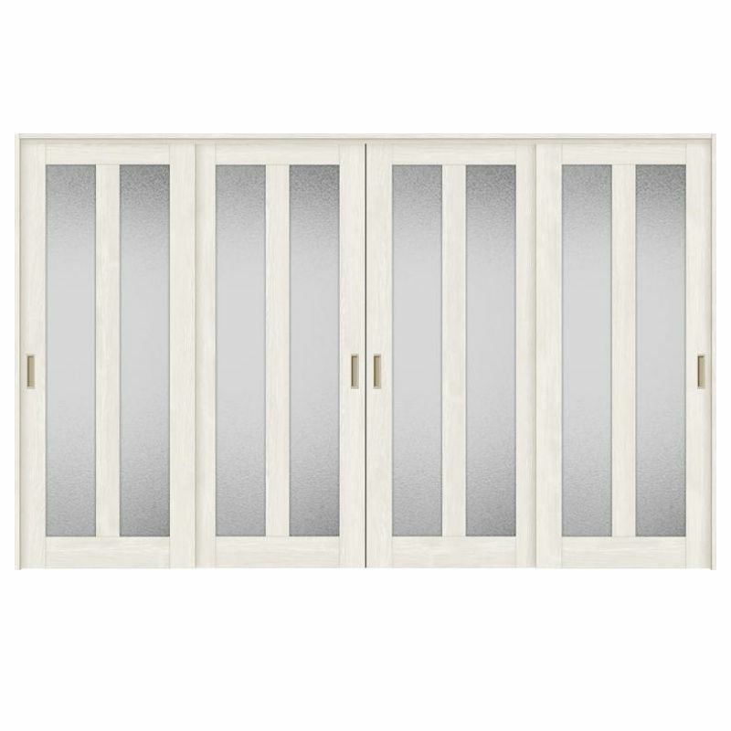 可動間仕切り 引き違い戸 4枚建 引戸上吊方式 ラシッサS ガラスタイプ LGG ノンケーシング枠 3220/3223 リクシル トステム 室内引き戸 上吊り 引違い戸 LIXIL/TOSTEM リビング建材 室内建具 居室ドア 戸 扉 リフォーム DIY