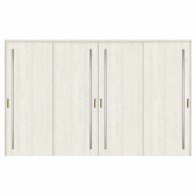 可動間仕切り 引き違い戸 4枚建 引戸上吊方式 ラシッサS ガラスタイプ LGC ノンケーシング枠 3220/3223 リクシル トステム 室内引き戸 上吊り 引違い戸 LIXIL/TOSTEM リビング建材 室内建具 居室ドア 戸 扉 リフォーム DIY