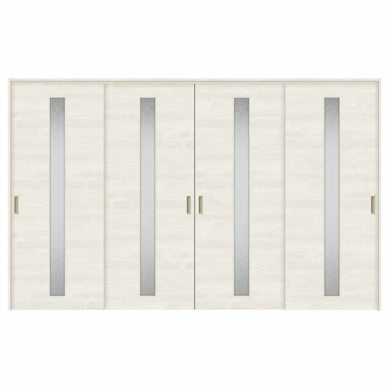 可動間仕切り 引き違い戸 4枚建 引戸上吊方式 ラシッサS ガラスタイプ LGB ノンケーシング枠 3220/3223 リクシル トステム 室内引き戸 上吊り 引違い戸 LIXIL/TOSTEM リビング建材 室内建具 居室ドア 戸 扉 リフォーム DIY