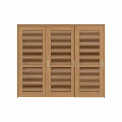 採風 可動間仕切り 引き違い戸 3枚建 引戸上吊方式 ラシッサS 通風タイプ LTA ケーシング付枠 2420/2423 リクシル トステム 室内引き戸 上吊り 引違い戸 LIXIL/TOSTEM リビング建材 室内建具 居室ドア 戸 扉 リフォーム DIY