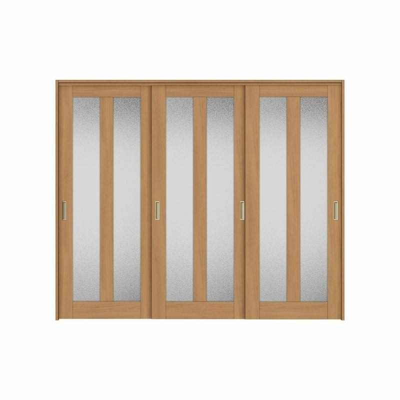 可動間仕切り 引き違い戸 3枚建 引戸上吊方式 ラシッサS ガラスタイプ LGG ケーシング付枠 2420/2423 リクシル トステム 室内引き戸 上吊り 引違い戸 LIXIL/TOSTEM リビング建材 室内建具 居室ドア 戸 扉 リフォーム DIY