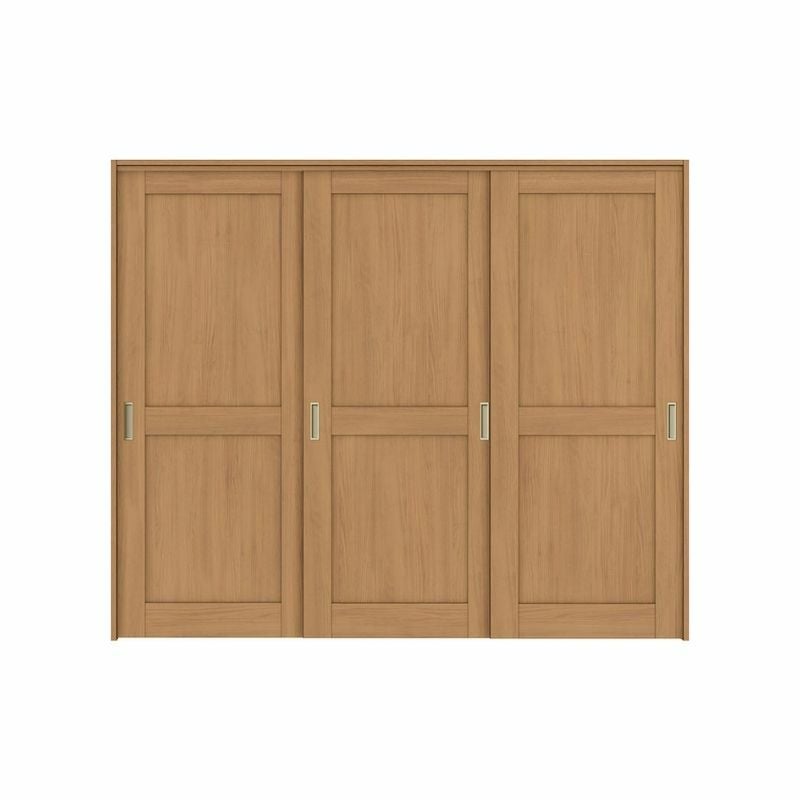 可動間仕切り 引き違い戸 3枚建 引戸上吊方式 ラシッサS パネルタイプ LAH ケーシング付枠 2420/2423 リクシル トステム 室内引き戸 上吊り 引違い戸 LIXIL/TOSTEM リビング建材 室内建具 居室ドア 戸 扉 リフォーム DIY