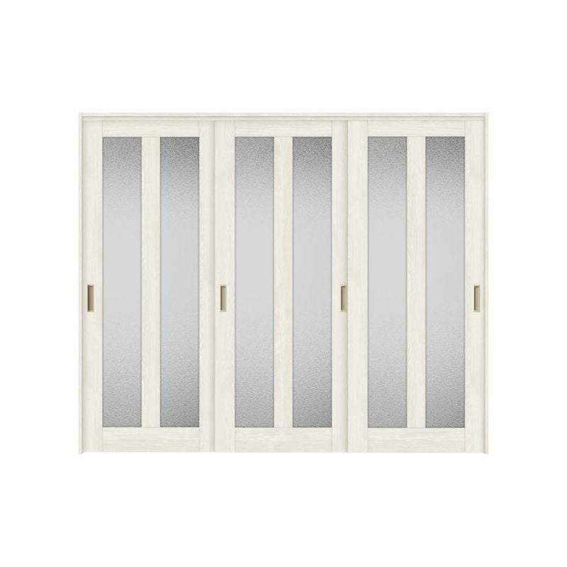 可動間仕切り 引き違い戸 3枚建 引戸上吊方式 ラシッサS ガラスタイプ LGG ノンケーシング枠 2420/2423 リクシル トステム 室内引き戸 上吊り 引違い戸 LIXIL/TOSTEM リビング建材 室内建具 居室ドア 戸 扉 リフォーム DIY