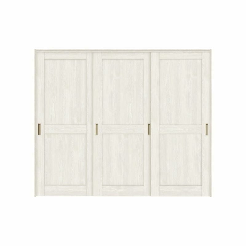 可動間仕切り 引き違い戸 3枚建 引戸上吊方式 ラシッサS パネルタイプ LAH ノンケーシング枠 2420/2423 リクシル トステム 室内引き戸 上吊り 引違い戸 LIXIL/TOSTEM リビング建材 室内建具 居室ドア 戸 扉 リフォーム DIY